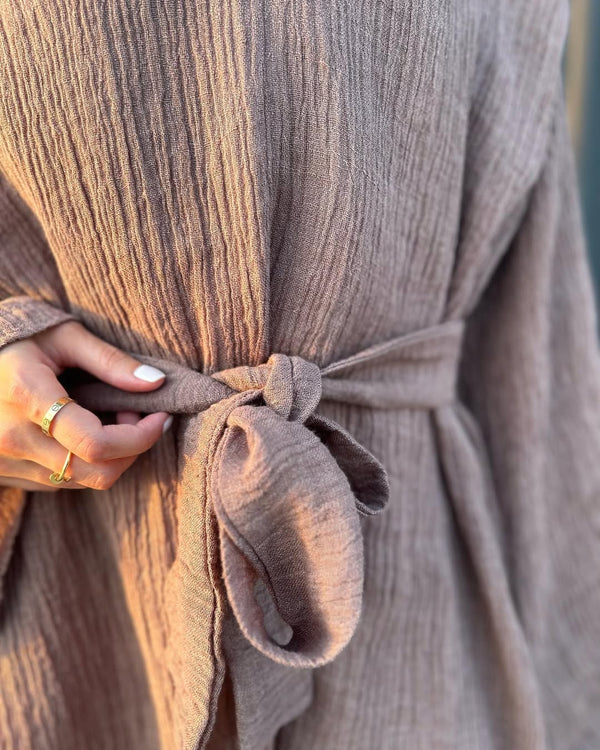 Sienna Textured Wrap Tunic