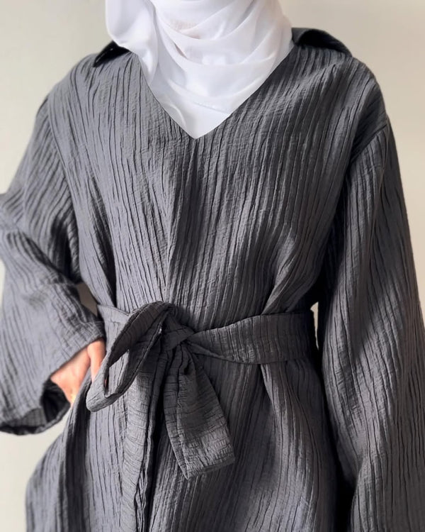 Black Mirage Oversized Tunic