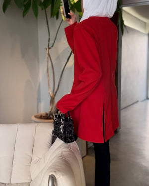 Scarlet Bold Blazer