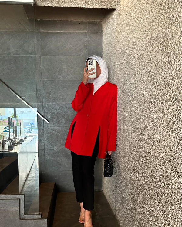 Scarlet Bold Blazer