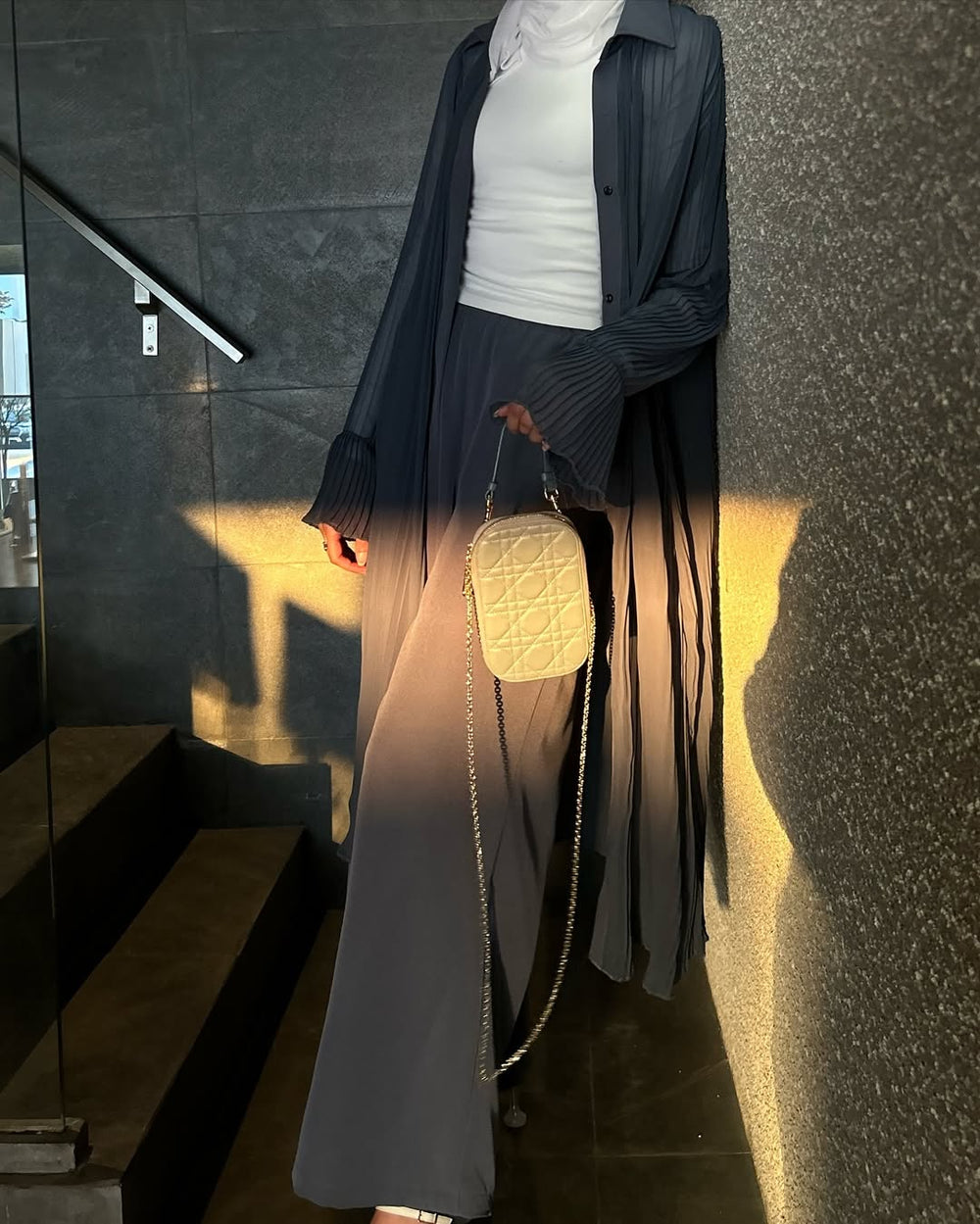 Noir Flow Two-Piece Set