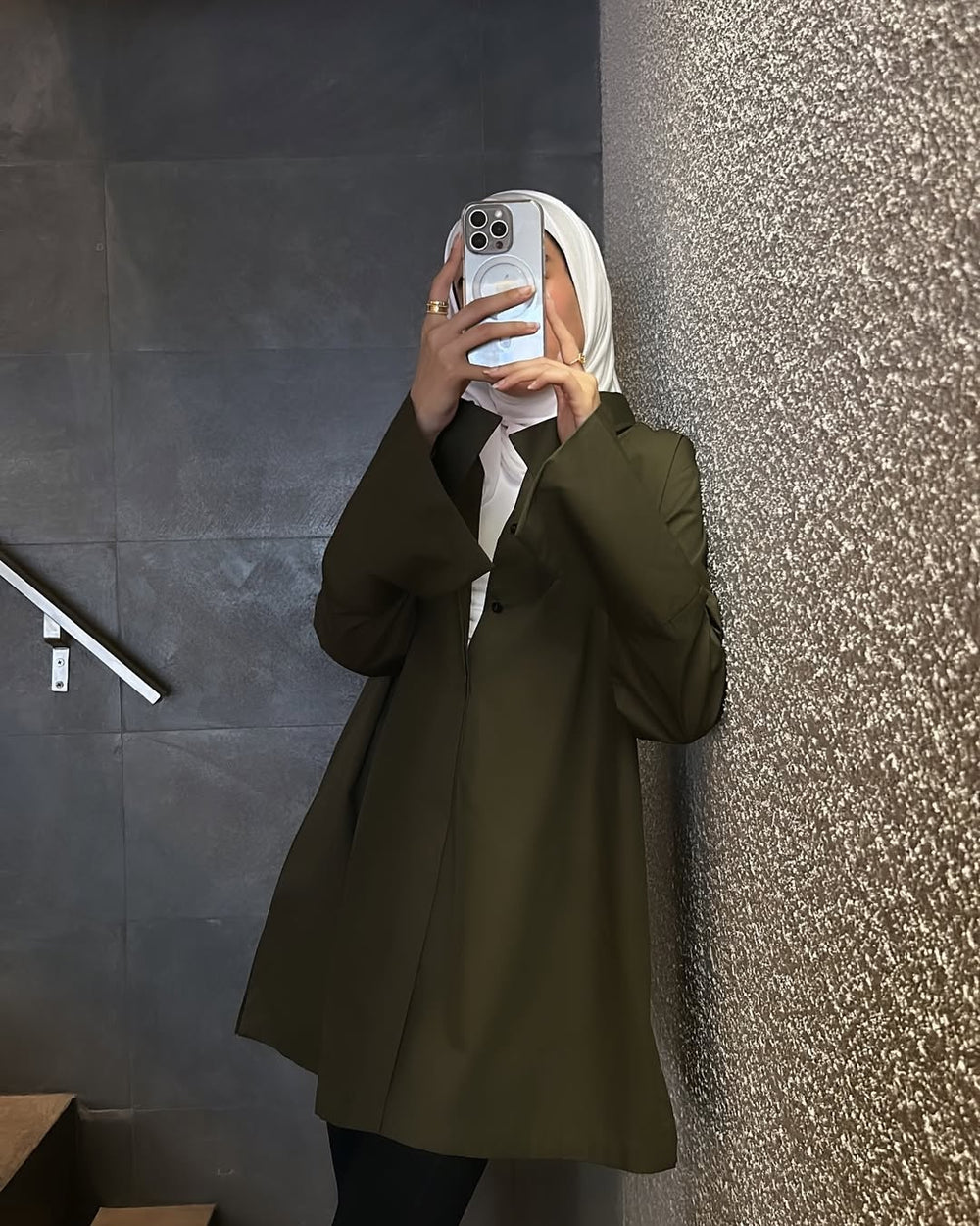 Olive Luxe Oversized Blazer