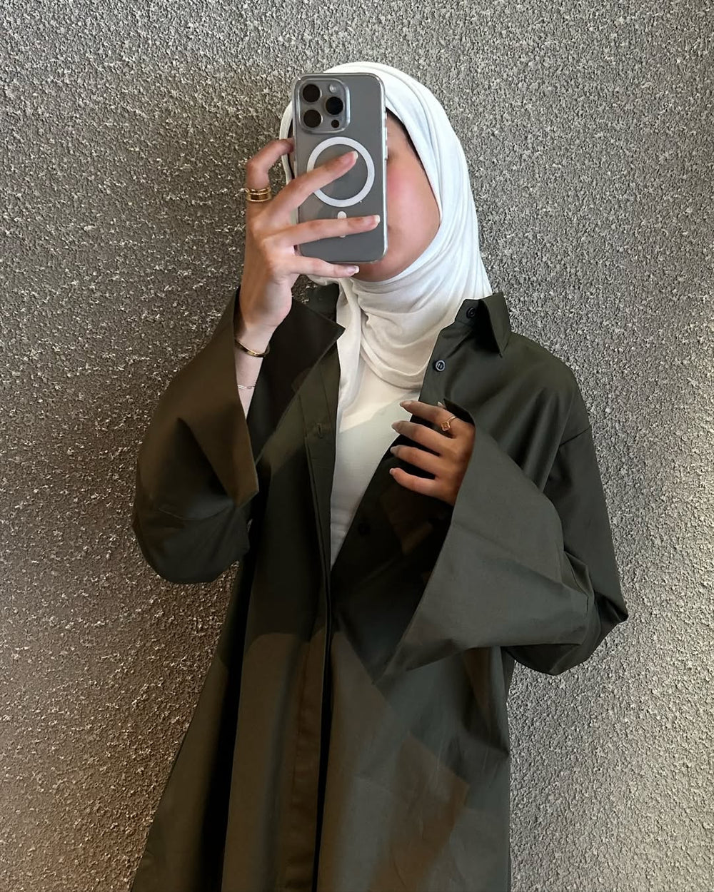 Olive Luxe Oversized Blazer