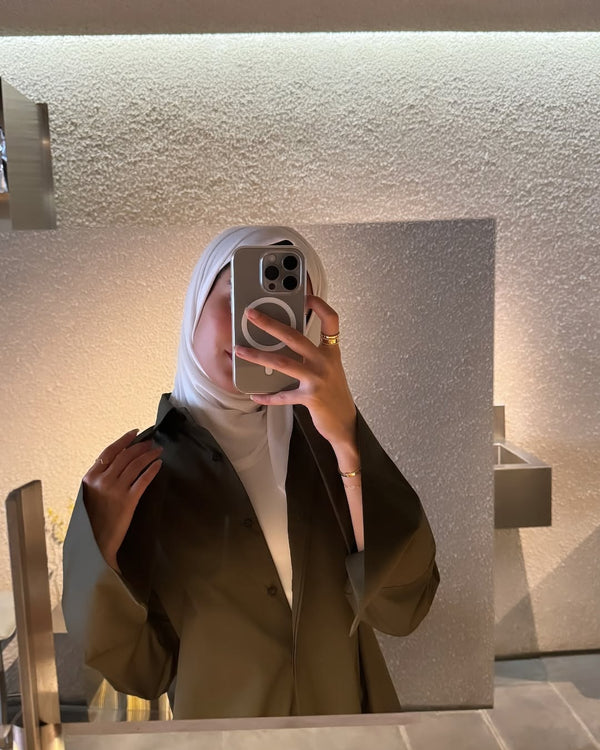 Olive Luxe Oversized Blazer