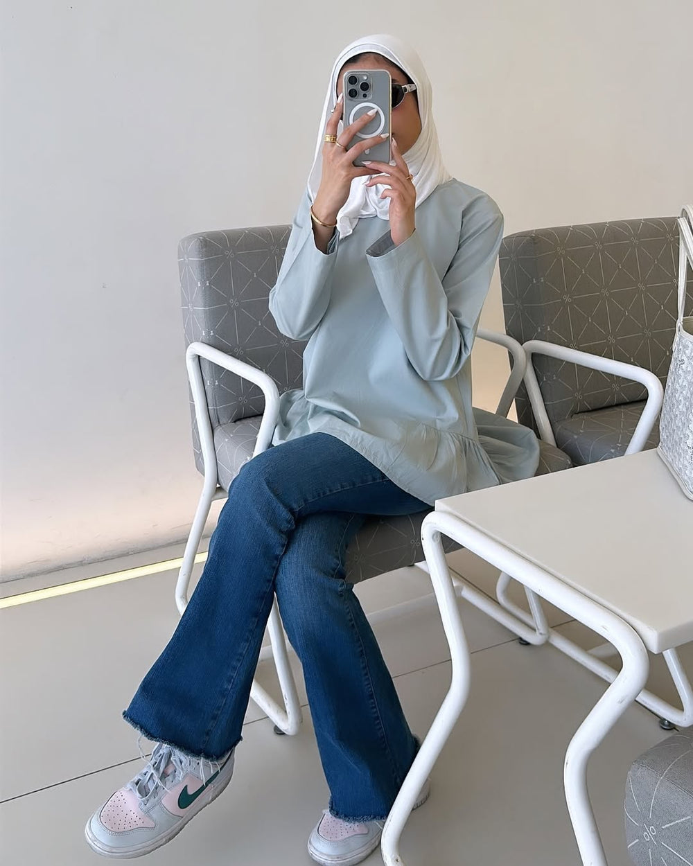 Cloud Ruffle Blouse