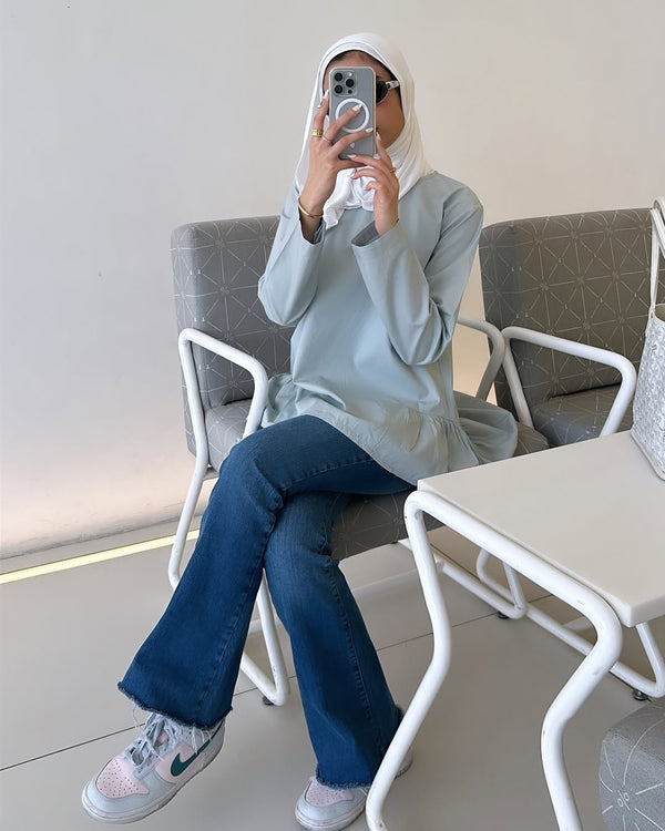 Cloud Ruffle Blouse