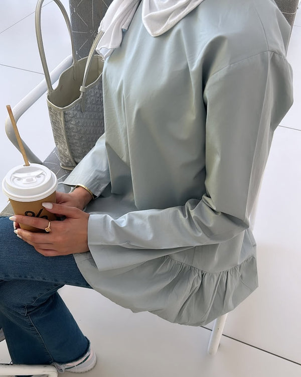 Cloud Ruffle Blouse